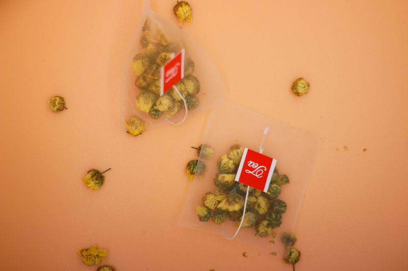 PA nylon pyramid tea bags